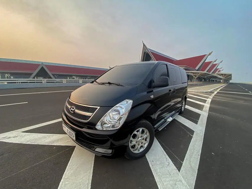 Scenic road for travel in Cambodia